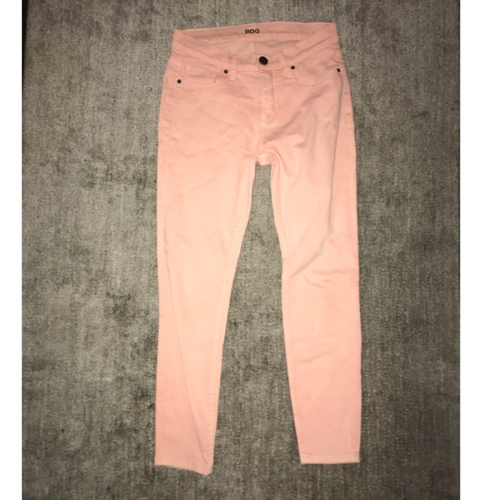 Pink jeans